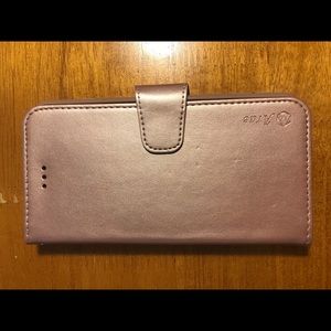 Wallet phone Case in Rose Gold✨